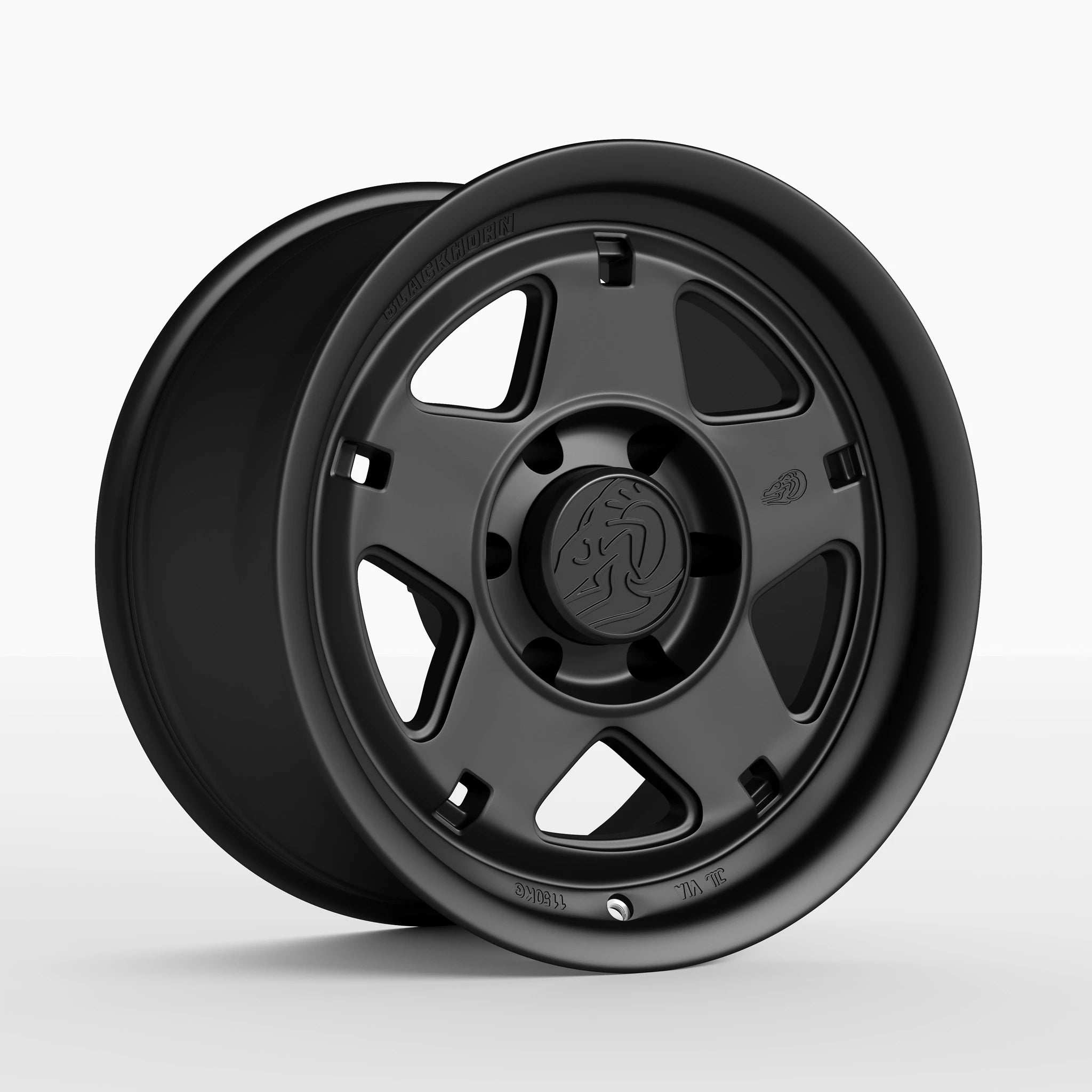 Blackhorn NS5 Obsidian – Matte Black Off-Road Wheel – Blackhorn
