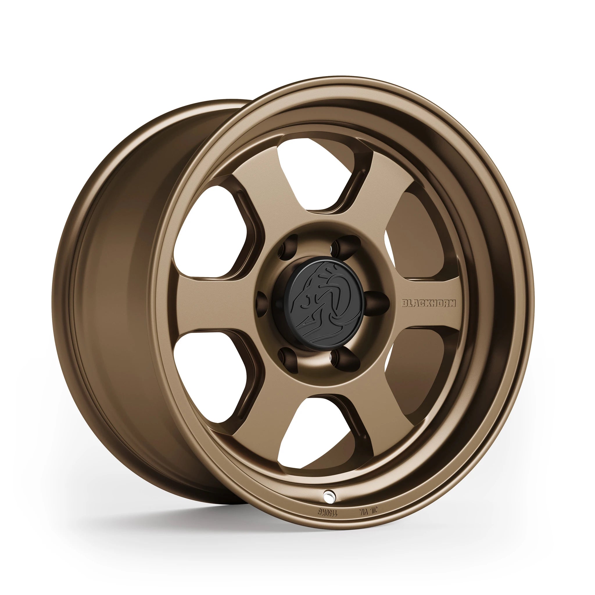 Blackhorn AR6 Coyote – Satin Bronze Off-Road Wheel – Blackhorn Offroad