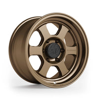 Corner View of Blackhorn Offroad AR6 in Coyote or Satin Bronze in 17x9