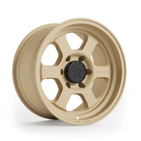 Corner View of Blackhorn Offroad AR6 in FDE or Flat Dark Earth in 17x9