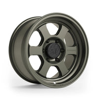 Corner View of Blackhorn Offroad AR6 in ODG or Olive Drab Green in 17x9