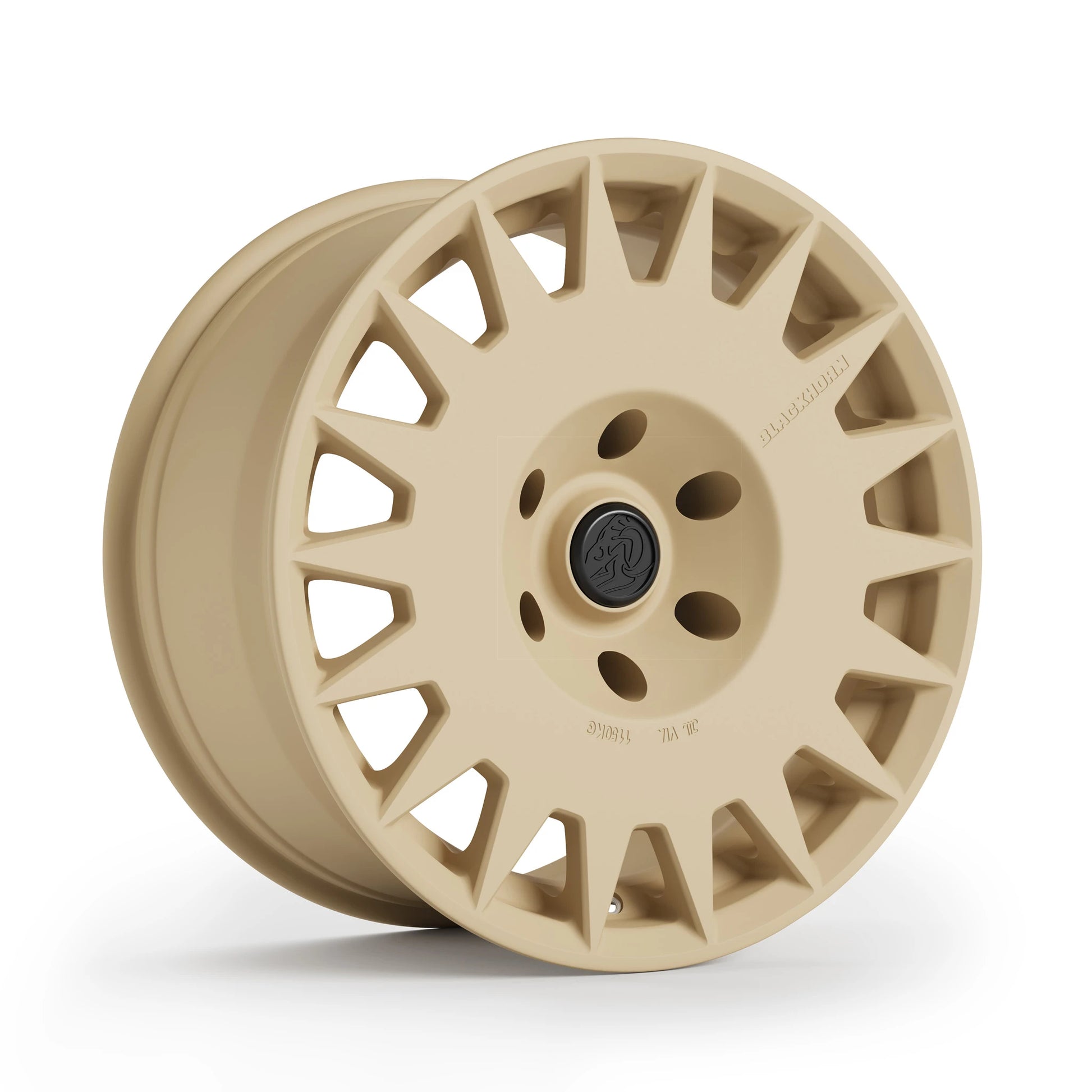 Corner View of Blackhorn Offroad GR17 6 Lug Variants in FDE or Flat Dark Earth in 17x8.5