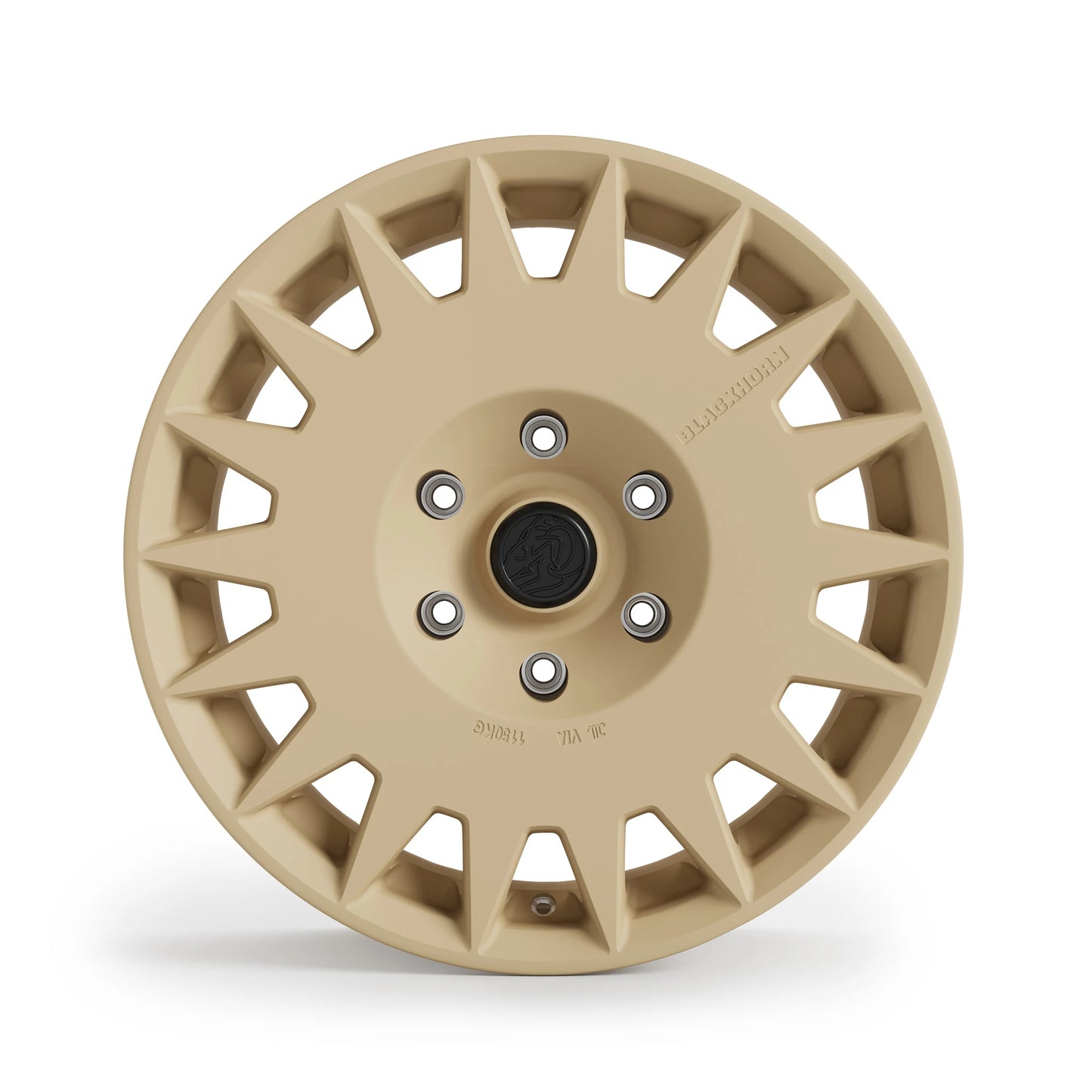 Front View of Blackhorn Offroad GR17 6 Lug Variants in FDE or Flat Dark Earth in 17x8.5