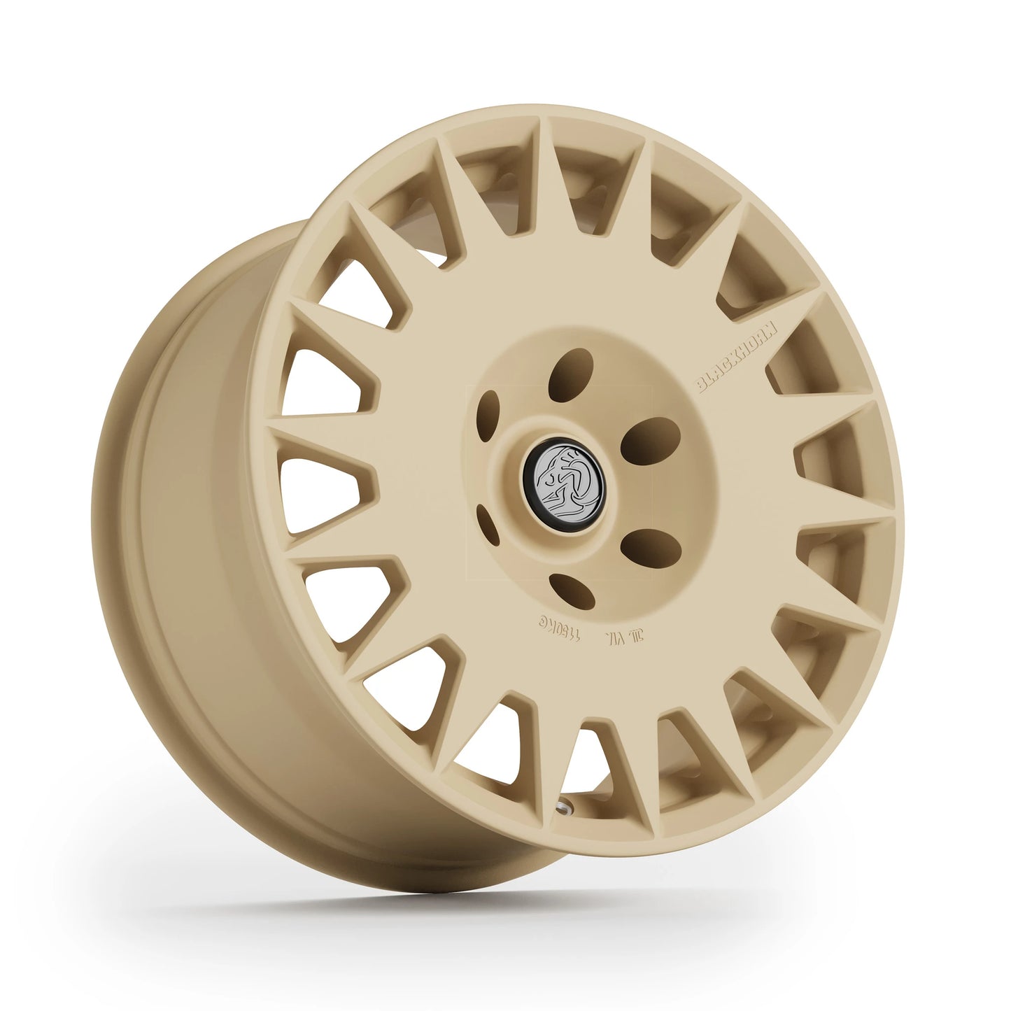 Hero View of Blackhorn Offroad GR17 6 Lug Variants in FDE or Flat Dark Earth in 17x8.5