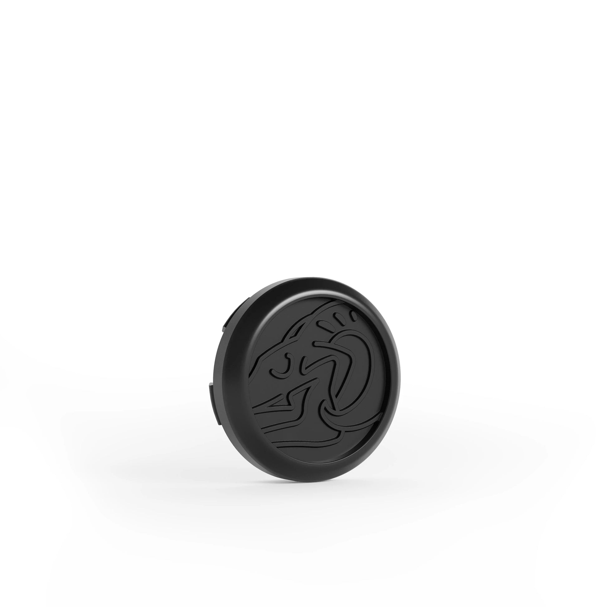 Mono Cap angled view emphasizing minimalist design and snap-in mount