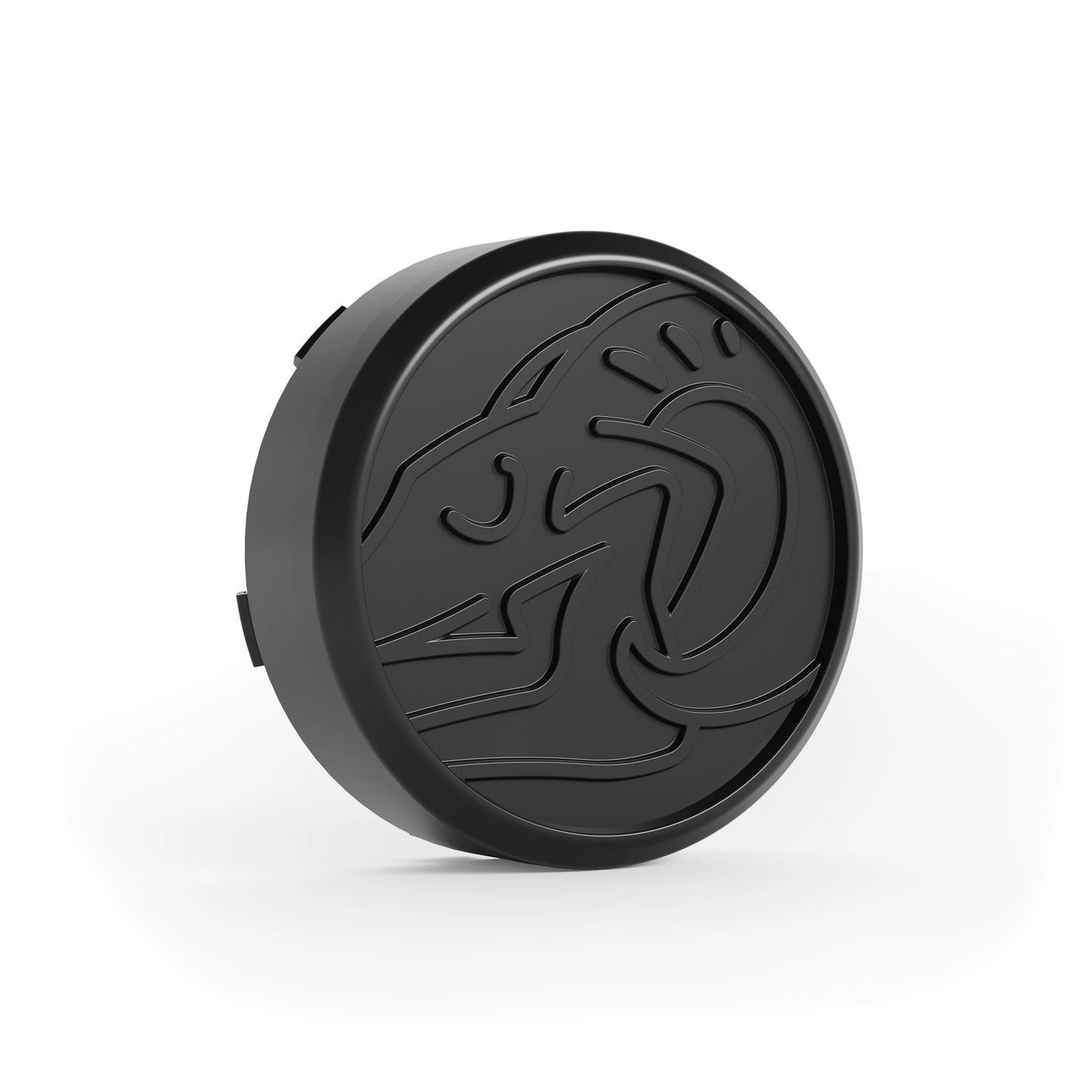 Strada Cap corner angle showcasing layered sleeve design and snap-in detail