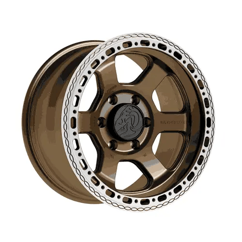 Animated 360 spin of Blackhorn Offroad AR6 MBF showcasing all finishes