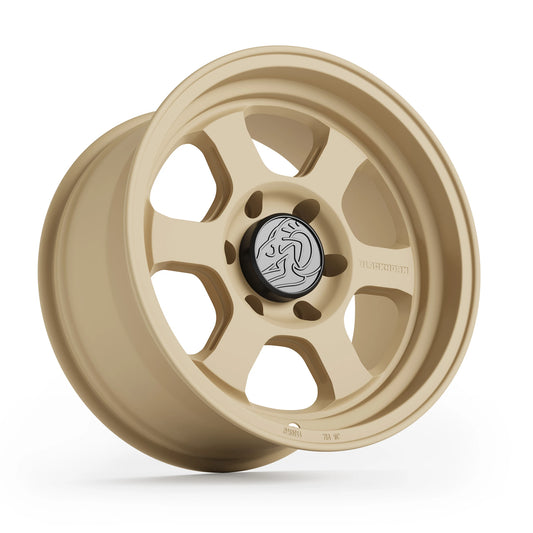 Hero View of Blackhorn Offroad AR6 in FDE or Flat Dark Earth in 17x9