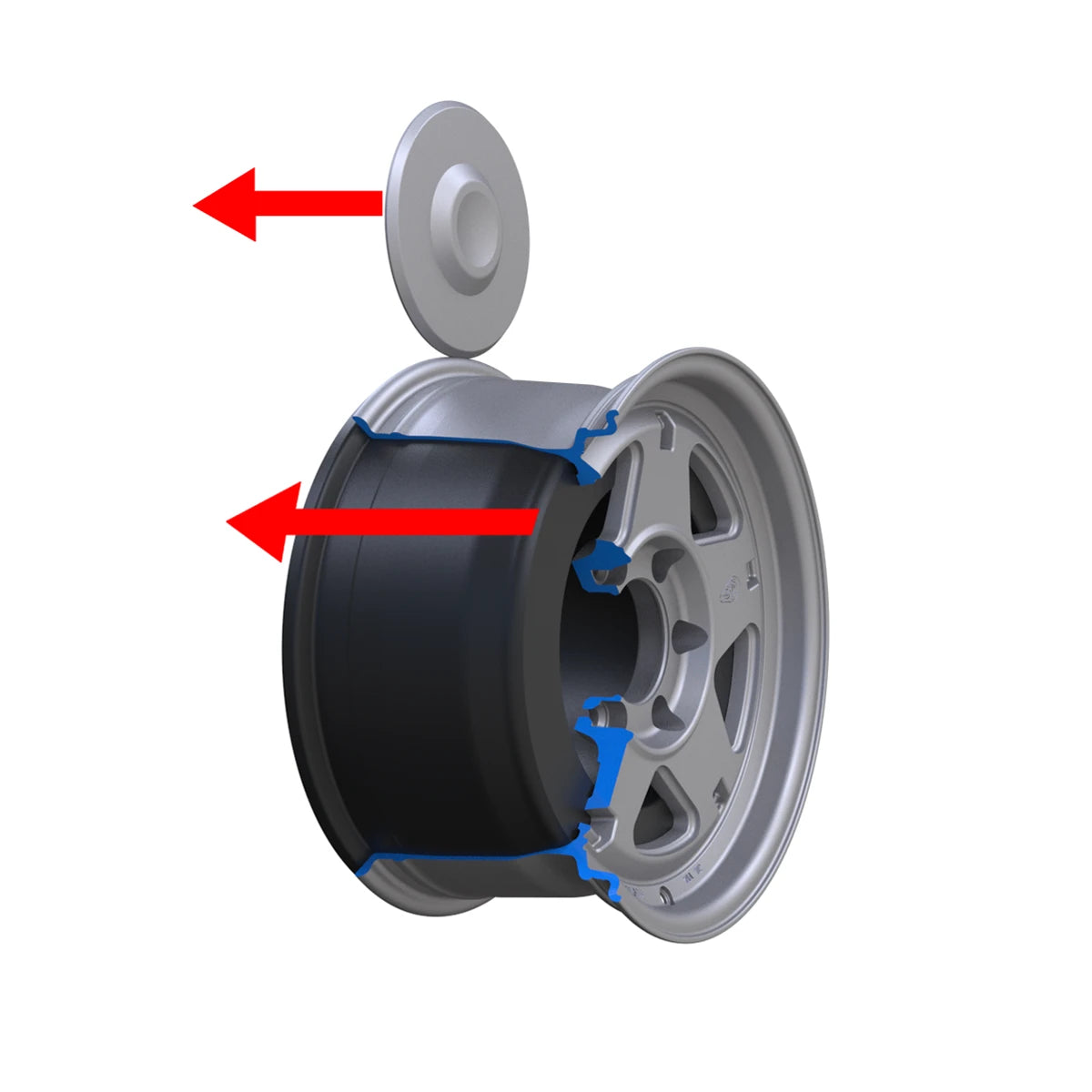Blackhorn Offroad Wheels Flow Form Manufacturing Process Step 4 Barrel Now Becomes Stronger, Lighter, and Thinner