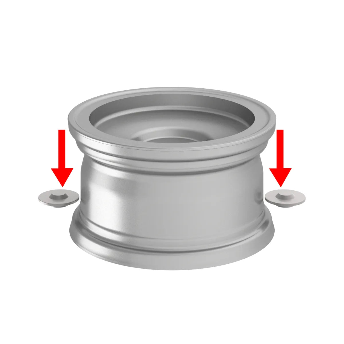 Blackhorn Offroad Forged Manufacturing Process Step 2 - Flow forming the barrel