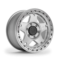 Blackhorn Offroad NS5 MBF 17x8.0 forged beadlock wheel in Prism Machined Clear finish with precision machined face