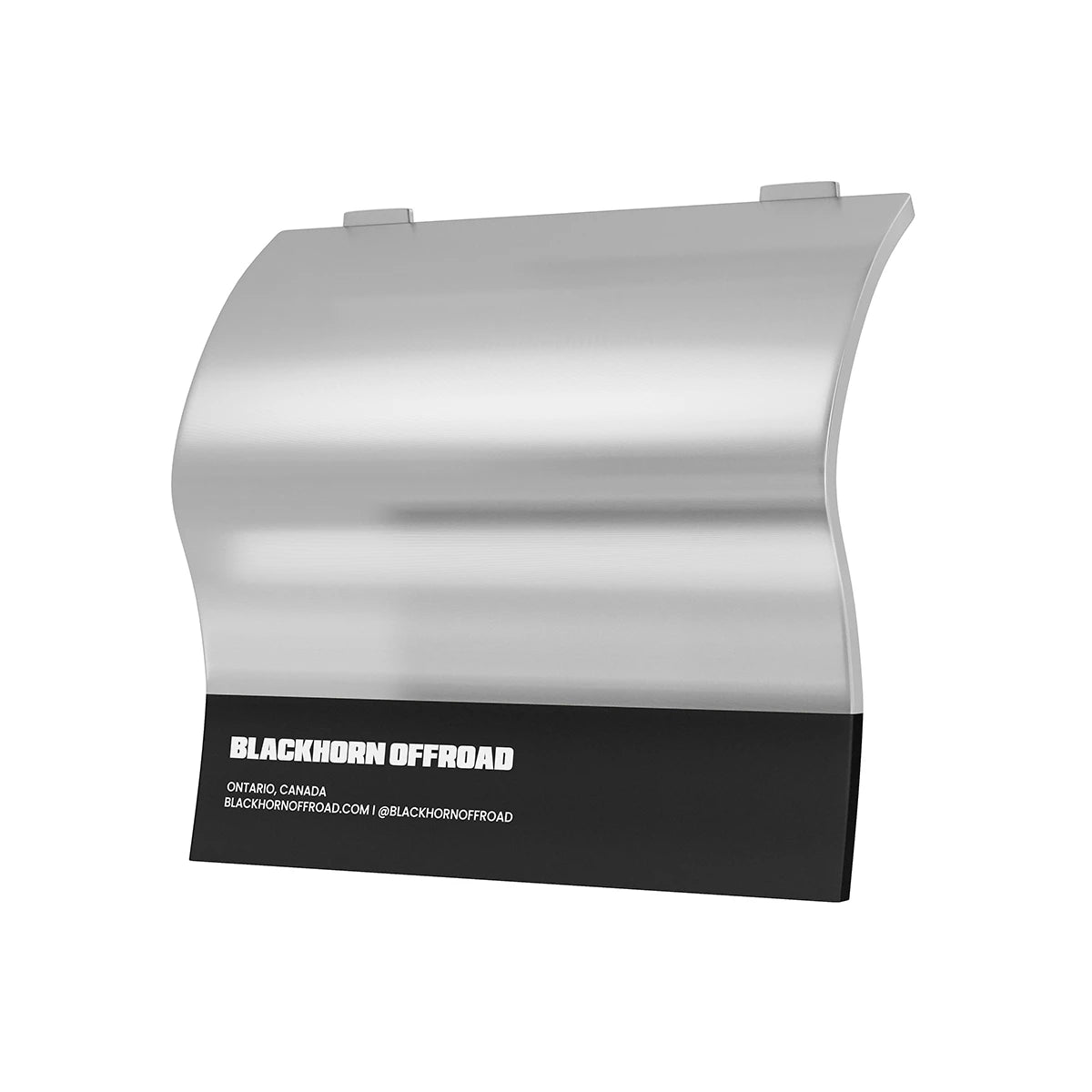 Blackhorn Offroad swatch showcasing a color-shifting iridescent finish labeled ‘Prism’, set on a matte black base with sharp, professional branding.